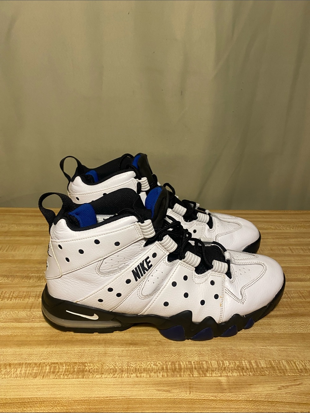 Nike Air Max 2 CB ‘94 Retro White  Old Royal Athletic shoes Mens 12
